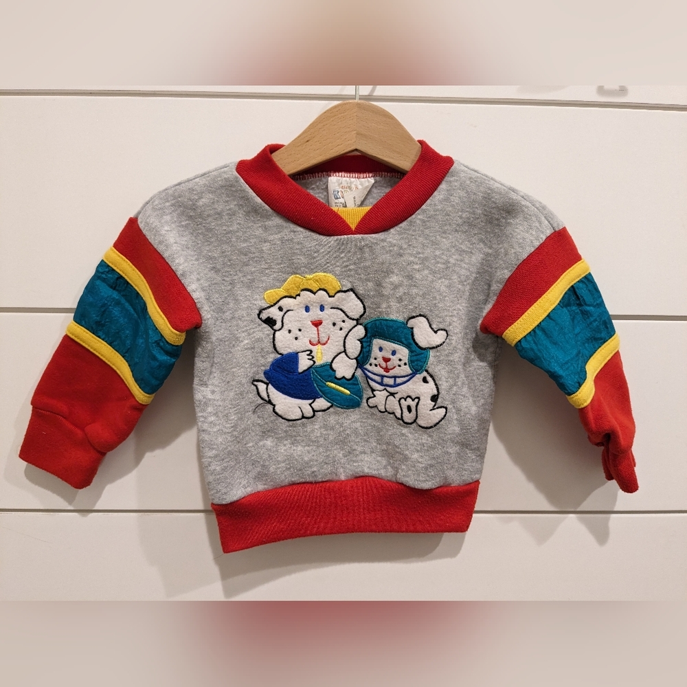 Vintage Crew Neck Sweatshirt, 12 months